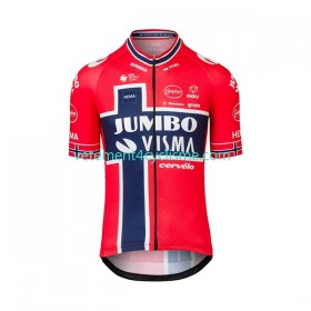 Homme Maillot vélo 2022 Team Jumbo-Visma N003